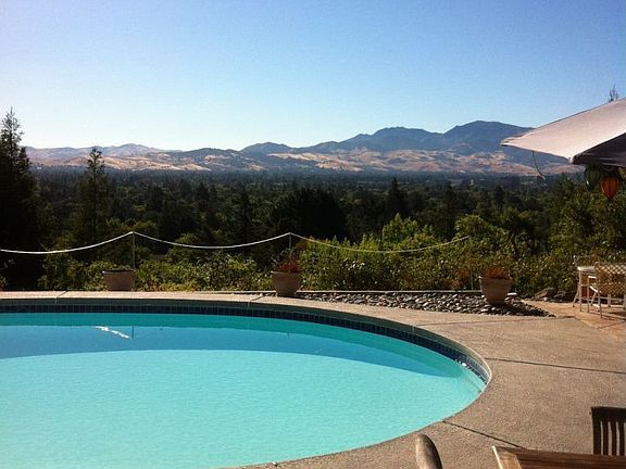 Outdoor Covered Patio View