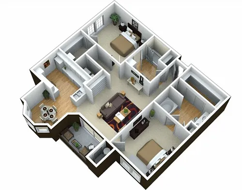 Floor plan Sagamore