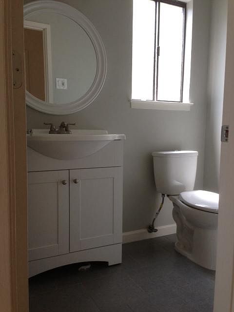 1/2 bath on main floor