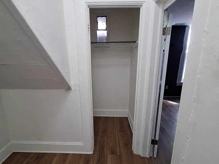 Smaller bedroom closet