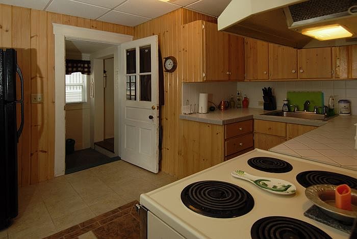 Kitchen in owner's unit