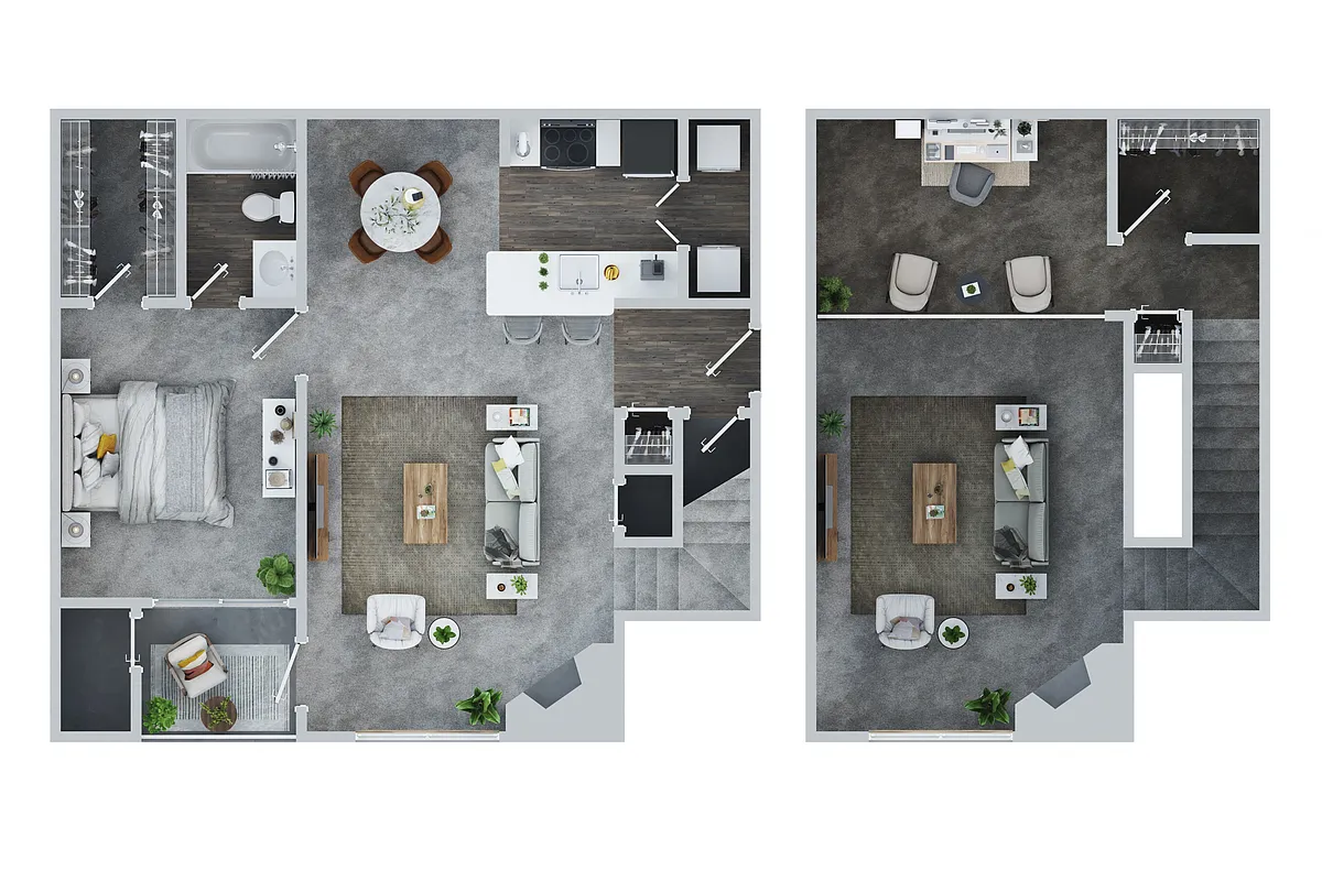Floor plan Whitney West W/Loft