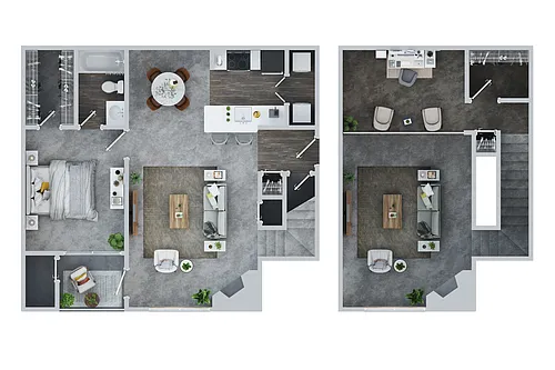Floor plan Whitney West W/Loft