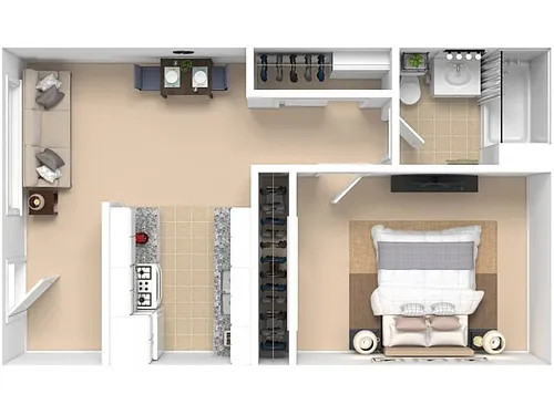 Floor plan Plan A - Exterior