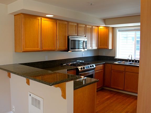 Kitchen stainless steel appliances, gas range/oven