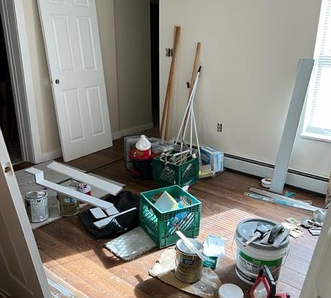 Bonus space from kitchen is great for dining or office