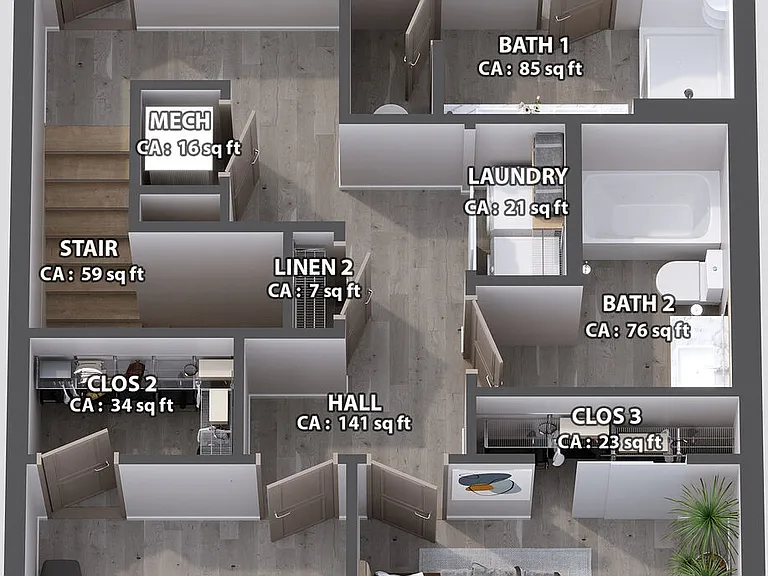 Havens at Hickory Tree | Townhome Apartments — Photo 28