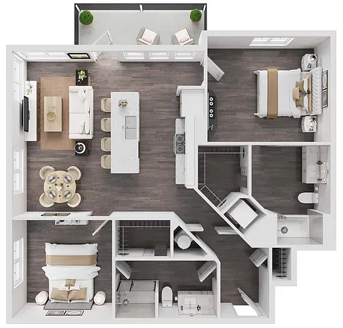 Floor plan Walker