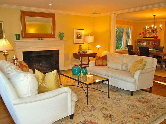 Large formal living and dining room