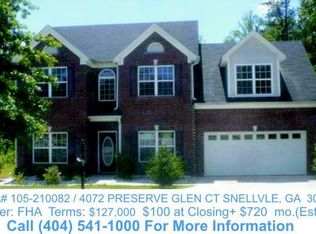 4072 Preserve Glen Ct, Snellville, GA 30039