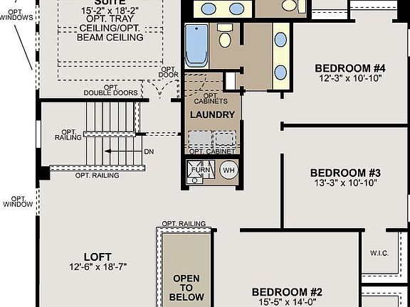 Glendale Second Floor With Options