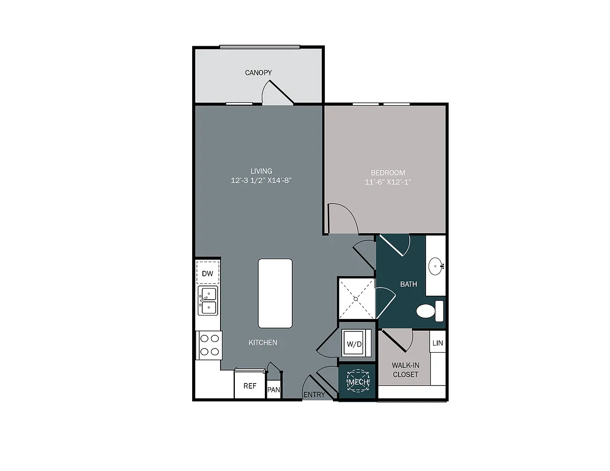 Floor plan A1C