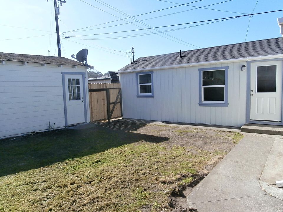 Garage to left House to right