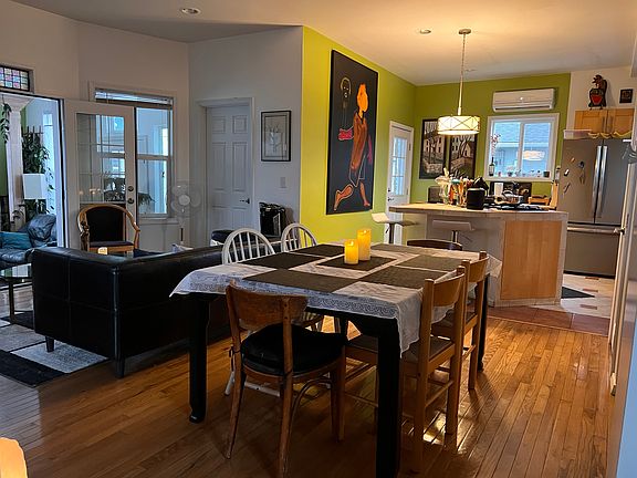 Dining Room and Living Room Area