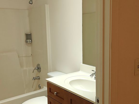 Attached Full Bath in Bedroom #2 (behind garage)