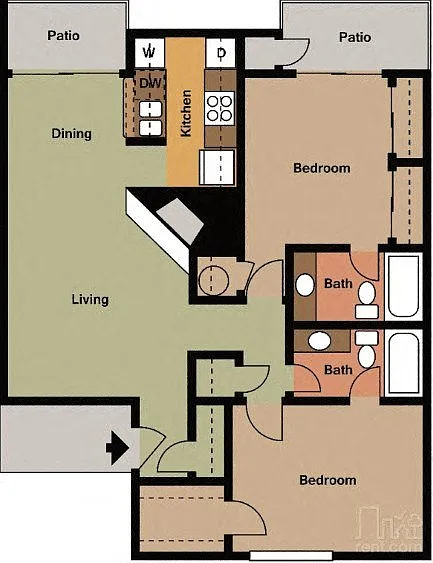 Floor plan B1