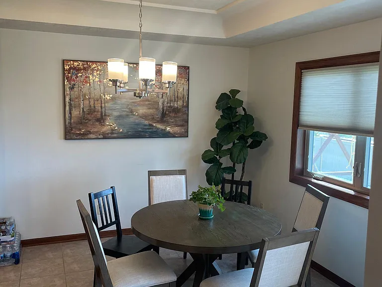 pre-renovation dining room