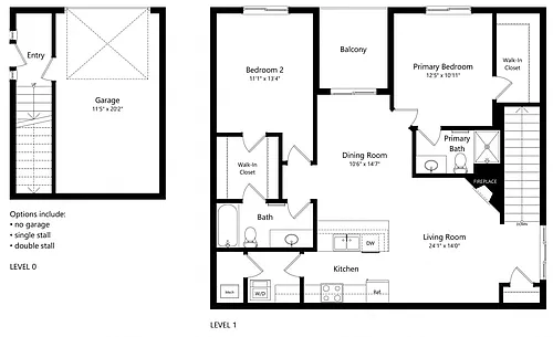 Floor plan Lexie (Villa)