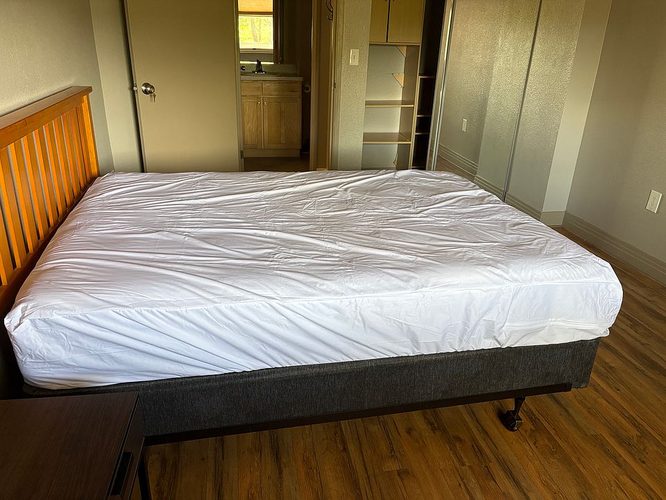 Private furnished bedroom. Full sized bed.