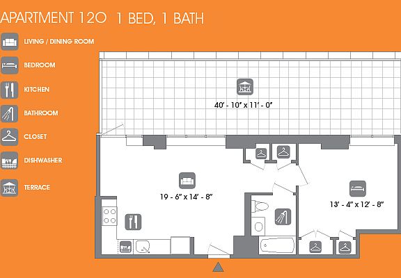 2nd image of 260 W 26th St APT 12-O