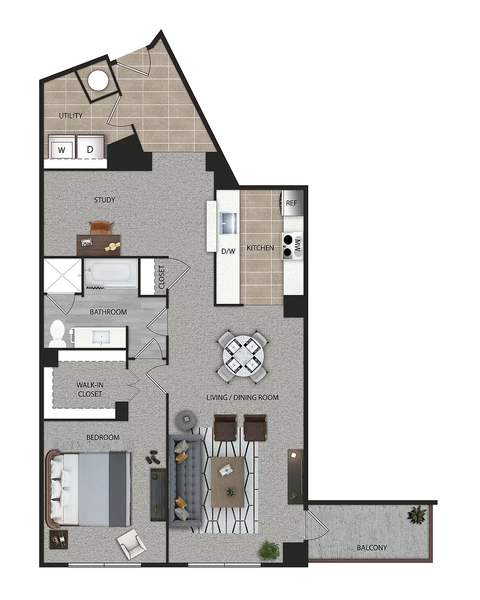 Floor plan TA2.1R