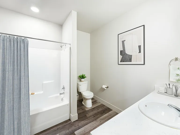 1-bedroom floor plan - bathroom