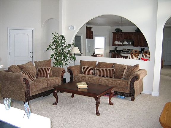 Formal living room w/fireplace