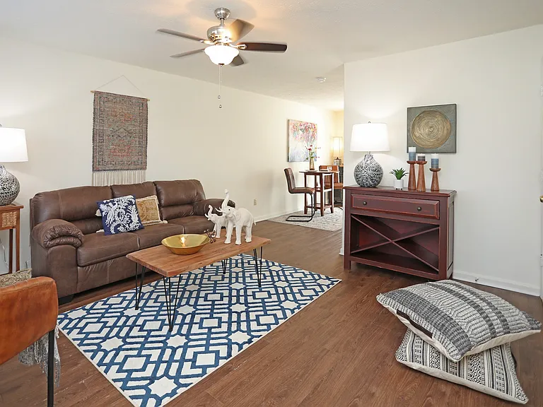 Delray Townhomes - Living Room 1