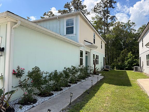 Roses planted on the side