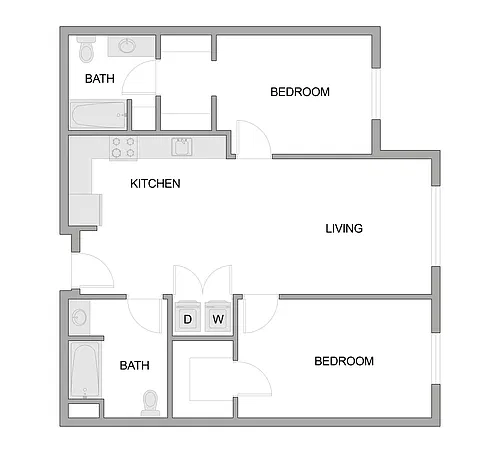 Floor plan The Erickson