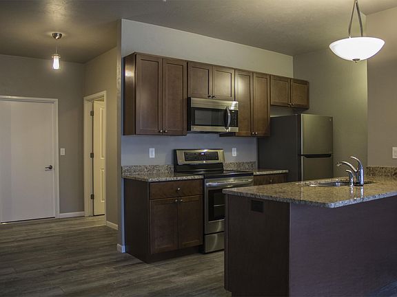 Kitchen, garage & bathroom doors from left to right