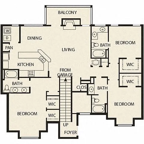 Floor plan C4G