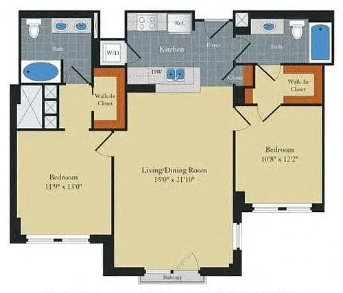 Floor plan B2