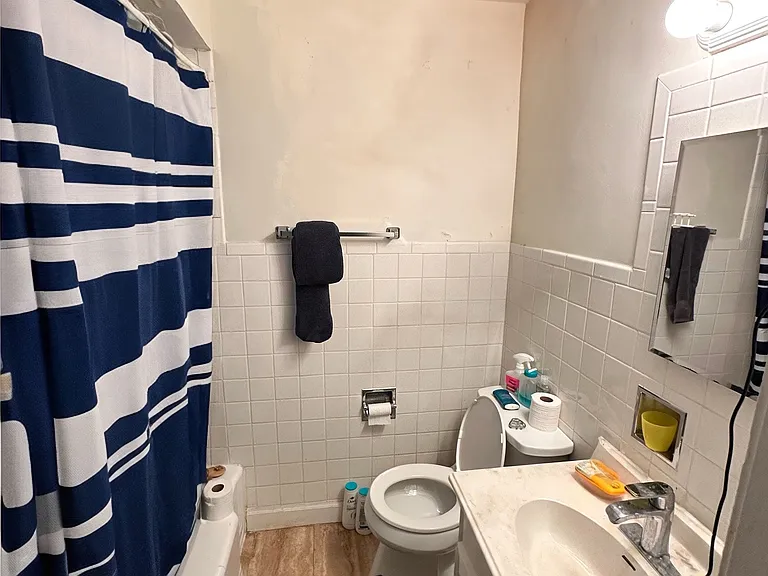 Bathroom recently had new vanity installed