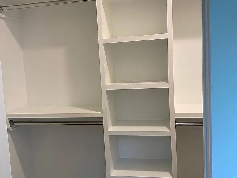 Linen closet on second floor hall.