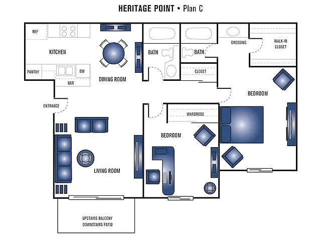 Floor plan Plan C