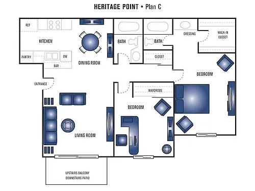 Floor plan Plan C