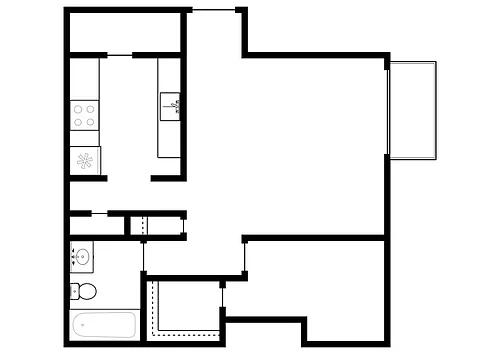 Floor plan A2S South