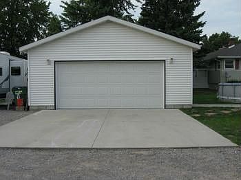 2.5 car garage with an RV plug attached
