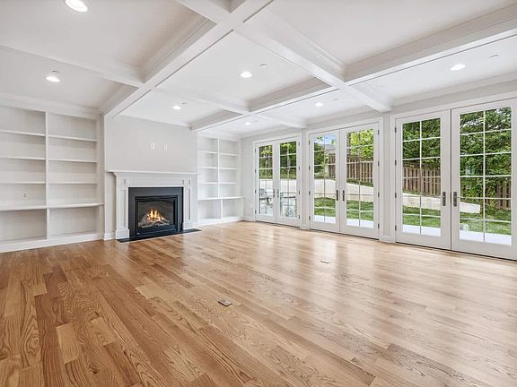Coffered ceilings bring quiet order overhead