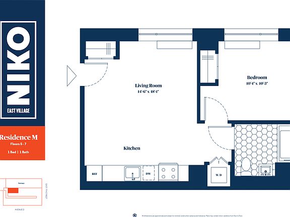 2nd image of 751 E 6th St APT 5M