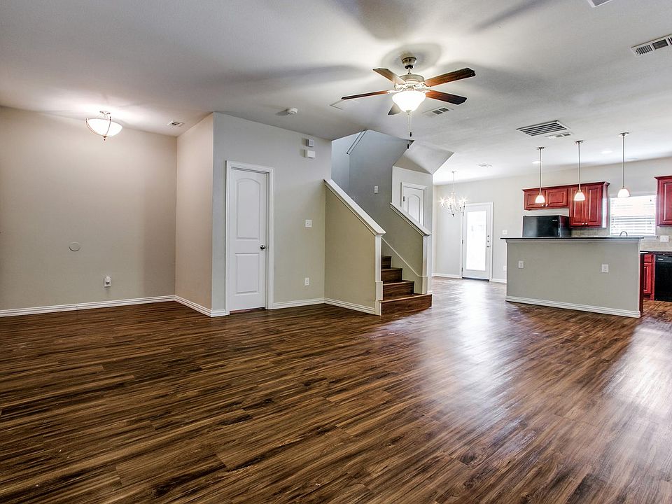 Living room- view of kitchen and Island