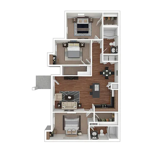 Floor plan C1