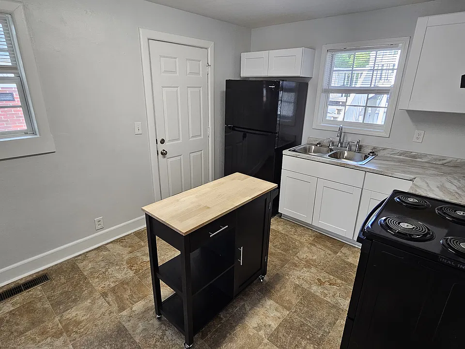 view of the kitchen