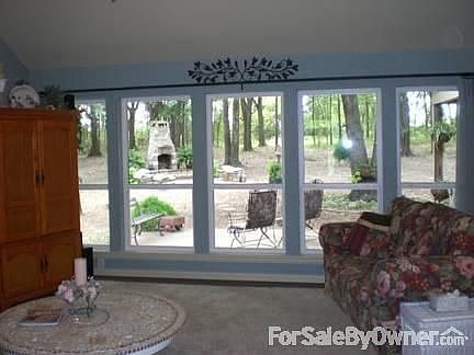 Living room. Look at the view!