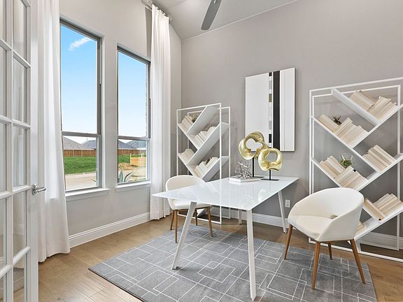 REPRESENTATIVE PHOTO - Study Home Office in the Rapport home plan by Trophy Signature Homes