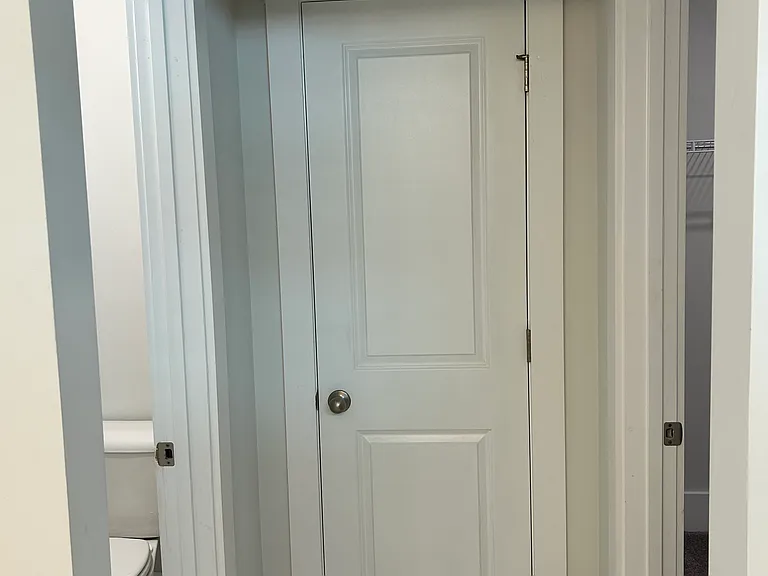 Toilet, closet, walk in closet