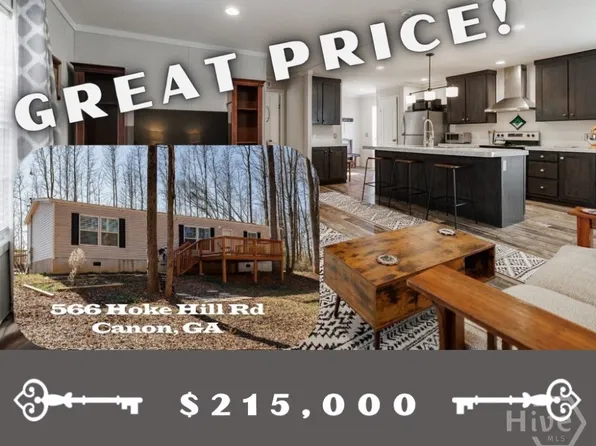 566 Hoke Hill Road, Canon, GA 30643