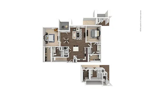 Floor plan The Cottonwood