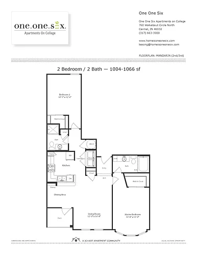 Floor plan Mandarin (D7 Two-Seven) 2.2